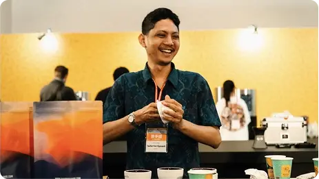 Hands-on coffee cupping and planning